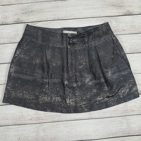 Nanette lepore metallic mini skirt - Picture 1 of 7